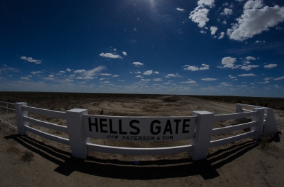 "Hell's Gate" station, Hay Plains